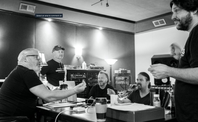 The Band - Tom Bukovac, Shannon Forrest, Steve Mackey, Jerry McPherson, and Chris McHugh