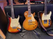 Fender Stratocaster, Gibson Les Paul, Fender Telecaster