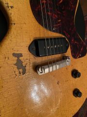 1959 Gibson Les Paul Jr. - Tom Bukovac - with Music City Stud Finder Bridge