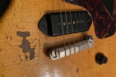 1959 Gibson Les Paul Jr. - Tom Bukovac - with Music City Stud Finder Bridge