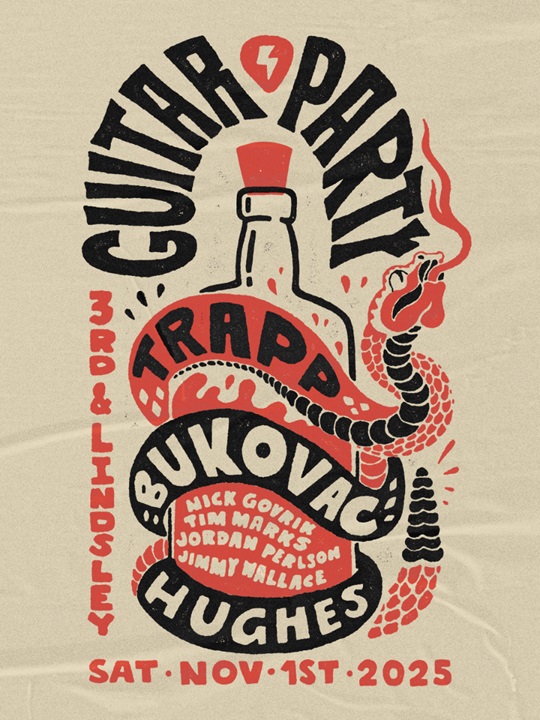 Guitar Party at 3rd and Lindsley – Saturday, November 1 2025